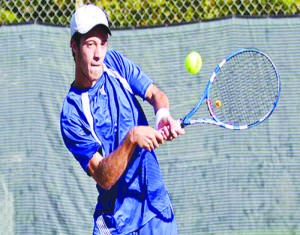 Men’s tennis topples No. 17 Mary Washington on spring break