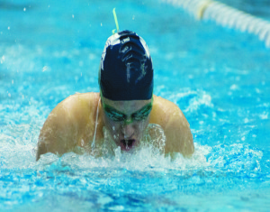 Swimming and diving sweep Allegheny