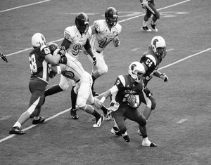 Olson’s career night lifts Spartans to 35-0 shutout of Hiram