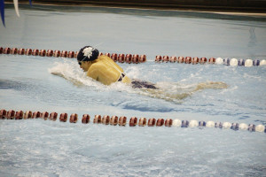Swimmers finish regular season strong with sweep at B-W