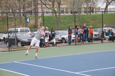 No. 17 men’s tennis ace opening weekend