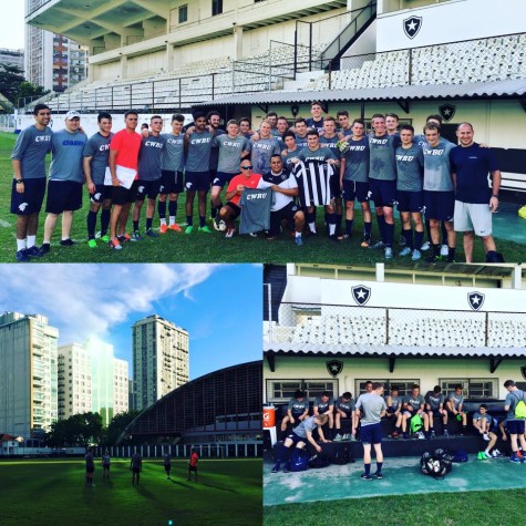Soccer team uses stoppage time in Brazil