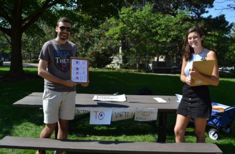 Spartans for Hillary members champion campus voter registration