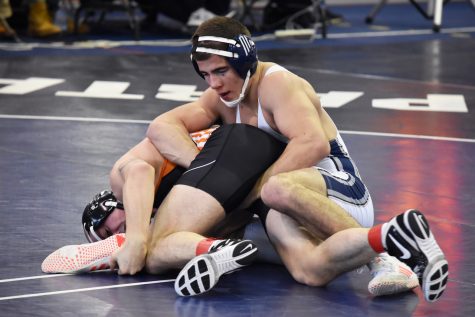 Wrestlers rise together
