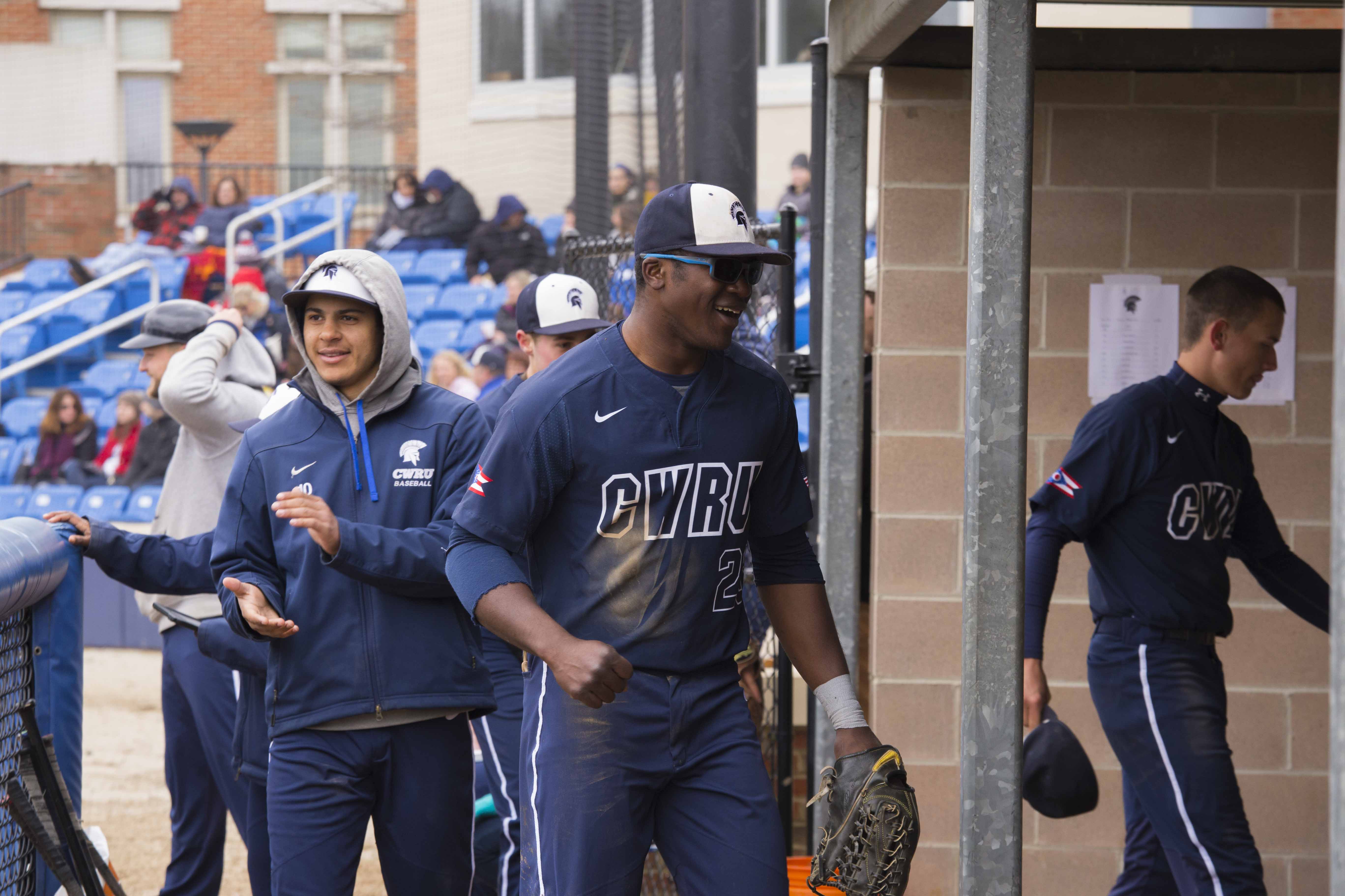 The baseball team has quite a few reasons to celebrate during their six game winning streak. They are averaging more than 10 runs a game during their streak.