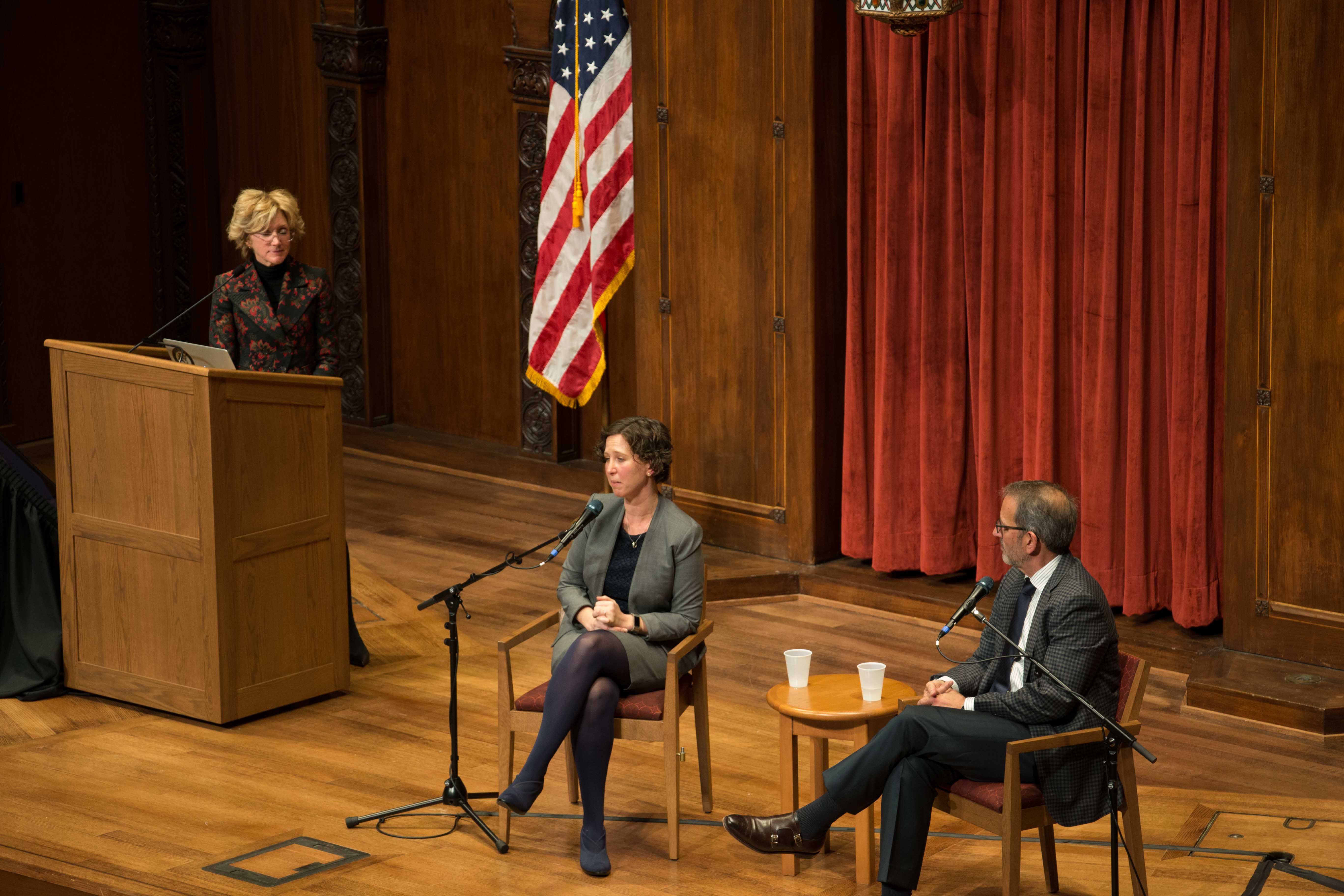 The CWRU Think Forum concluded its 2016-2017 program with a talk given by Jay Famiglietti, a NASA hydrologist. Famiglietti spoke on global water scarcity problem. He warned that the water crisis is extending to more regions.