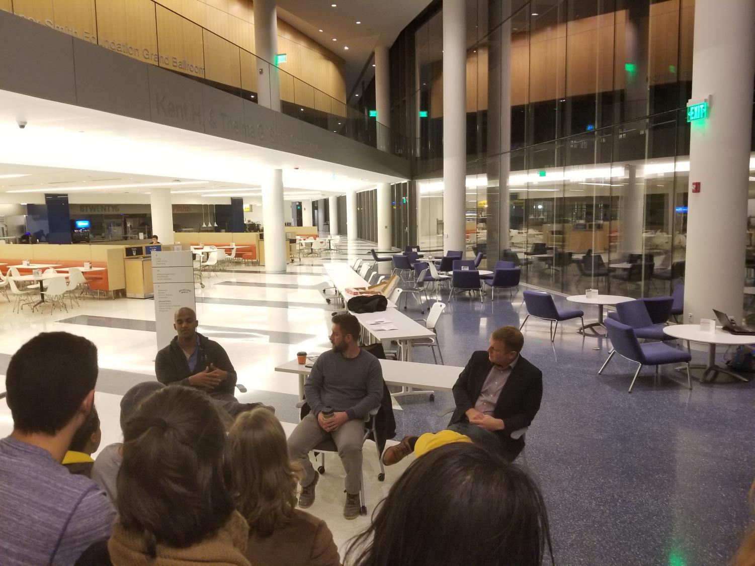 Case Democrats hosted three sucessful members of the political science field in TVUC on Friday, Nov. 10. The speakers discussed the current political climate and took questions from students.