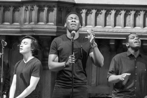 Gospel choir brings passion to Harkness Chapel