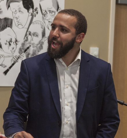 Pulitzer Prize-winning journalist, Cleveland native Wesley Lowery explains his craft to campus