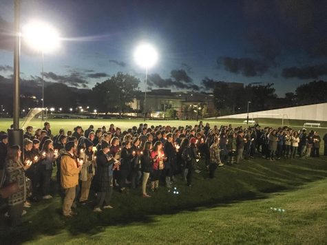 Campus holds vigil for victims of synagogue massacre