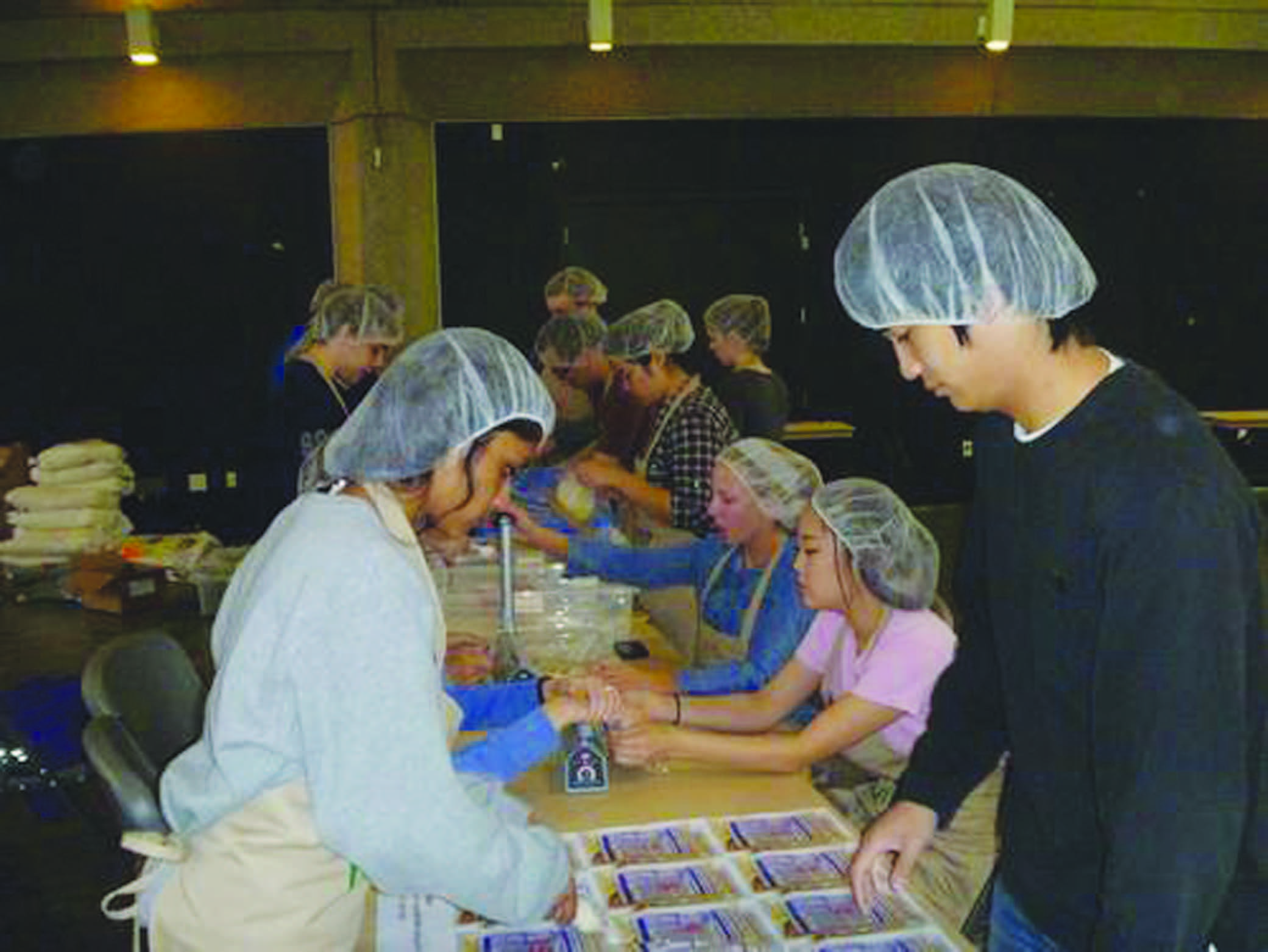 Students spend Saturday serving the community