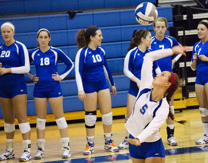Volleyball takes home fourth-place for third year at UAAs