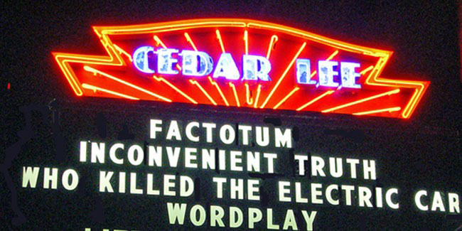 The Cedar Lee Theatre, located at the corner of Cedar and Lee Streets, offers an eclectic range of films local, foreign and everything in between.