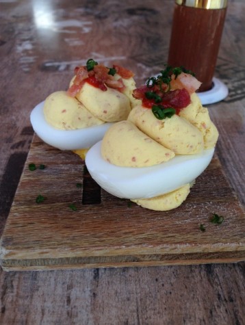 Hodge's deviled eggs are as good as grandma's recipe.