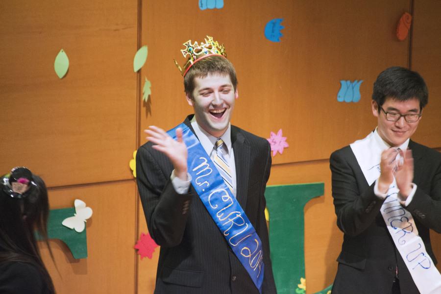 While the competition was stiff, the Mr. CWRU pageant brought out only one winner.

Junior Charlie Topel (left) captured the top spot with a raunchy comedy routine.