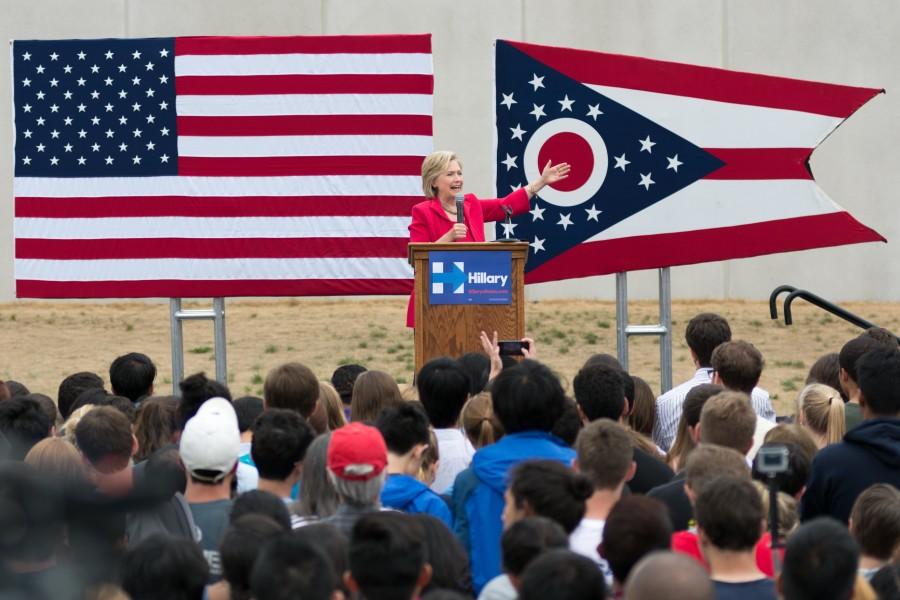 Under a week to plan an event for thousands: the logistics of Hillary Clinton at CWRU