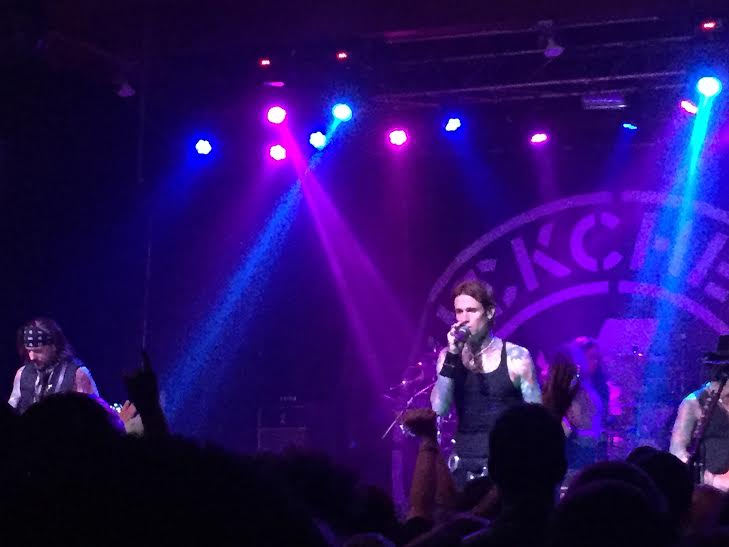 Buckcherry performed at the Agora to an enthusiastic crowd.