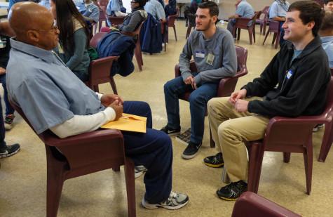 A class from CWRU meets a class from prison for discussion