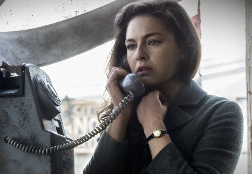Alexa Davalos in The Man in the High Castle, a speculative television series and one of the best shows of the year. 