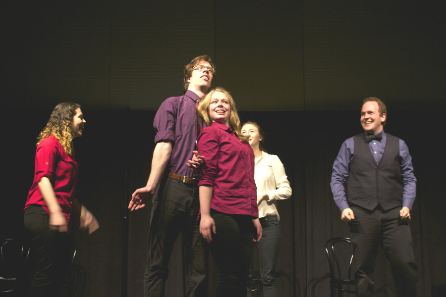 Improvment performed alongside other improv groups from around the state at the Lake Effect Improv Comedy Festival.