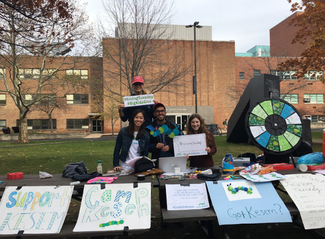 On Nov. 29 Camp Kesem, Advocates for Cleveland Health and several other student organizations set up tables around campus to receive donations. 