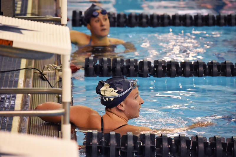 After the swimming and diving teams notched three wins at home, they travel to Baldwin Wallace University to take on the Yellow Jackets this weekend.