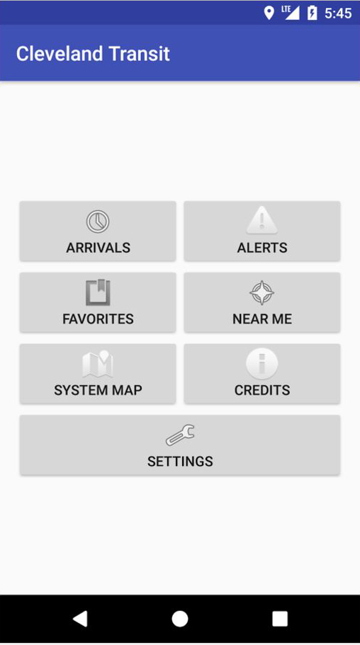 The new RTA app is featured on the transit website and is available on google play. It alerts passengers to train delays and tracks train arrivals.