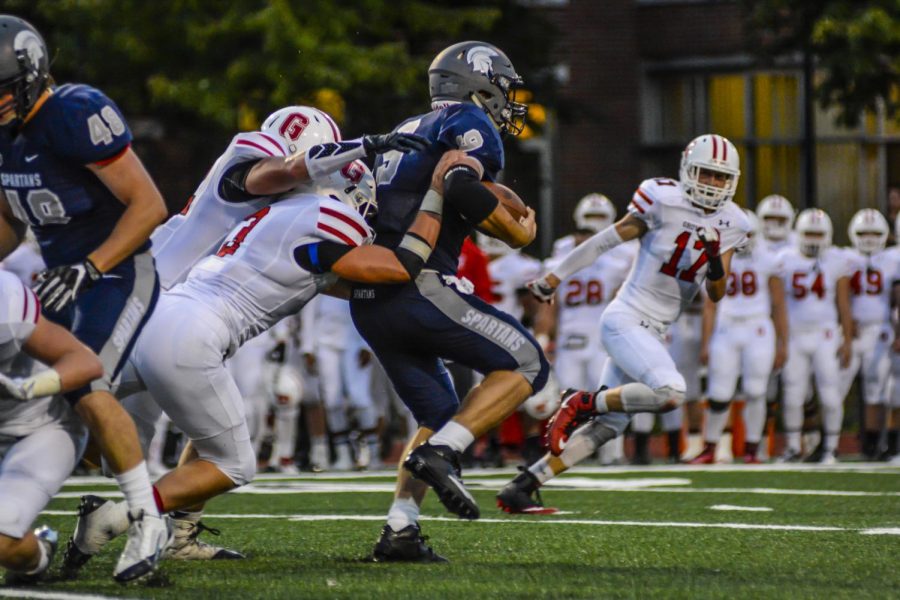 The Spatants football team scored 63 points en route to their sixth straight win.