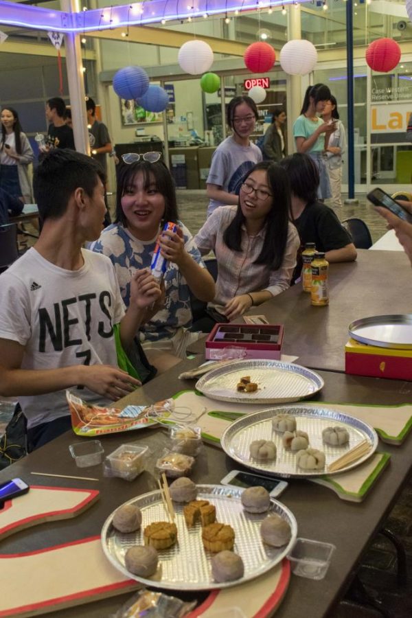Asian food was heavily featured at the Mid-Autumn Festival, which took place on Oct. 4 at the Thwing Center. 