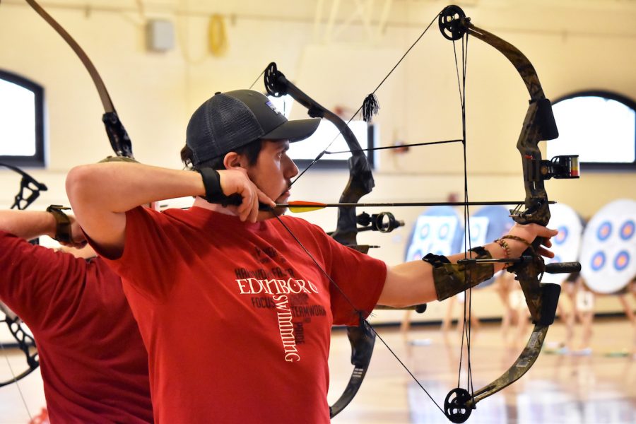 The CWRU Archery Club, which competes intercollegiately, will benefit from the tiering system. Other clubs may be disadvantaged by the new system. 