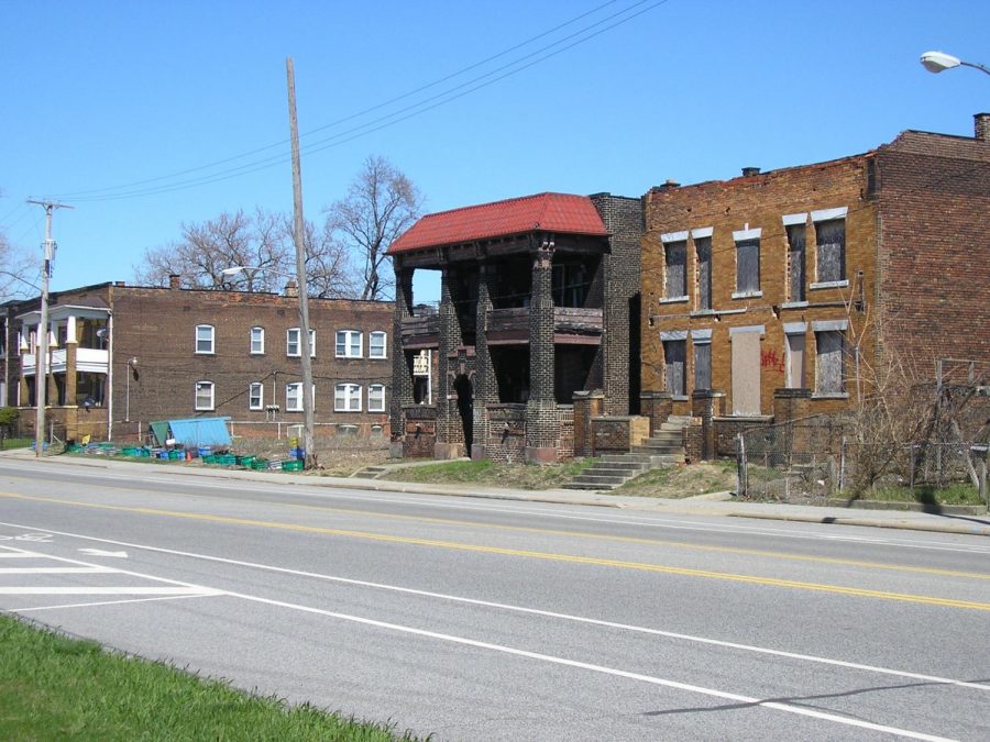 This inner city scene represents the majority of Cleveland better than University Circle does. CWRU students need to pay more attention to Clevelands underprivileged communities.