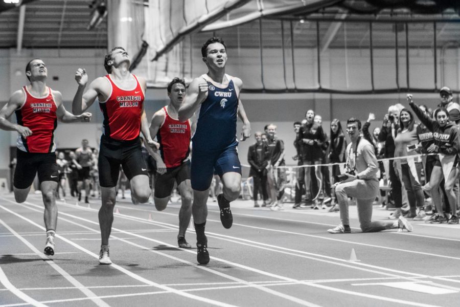 Despite+strong+efforts+from+a+plethora+of+team+members%2C+the+CWRU+track+and+field+teams+lost+a+close+dual+meet+to+archrival+Carnegie+Mellon+University.