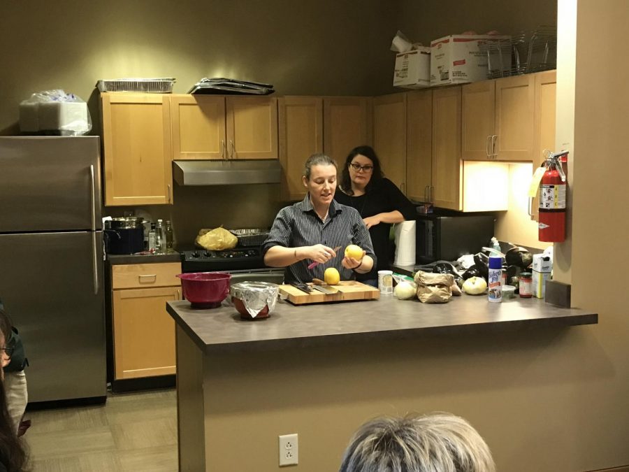 Parisian chef visits CWRU, teaches art of French cooking