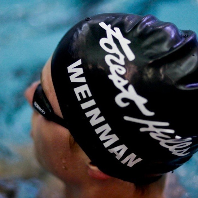 Dakota Weinman started swimming 12 years ago. Throughout his time on the CWRU swim team, he has found a group of teammates who push him and support him daily.
