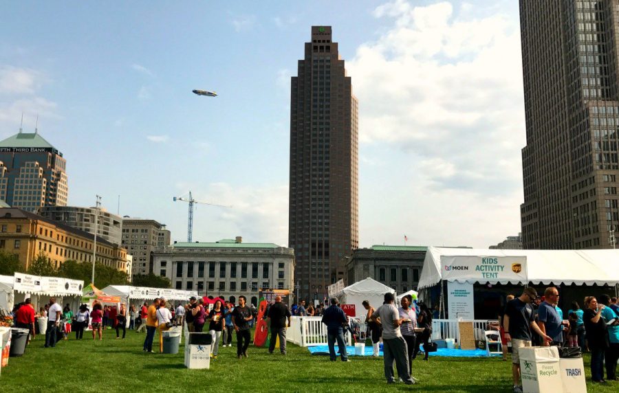 Courtesy of Cleveland Eats Twitter
A scene from the 2017 edition of the Cleveland Eats Festival. This past month, festival organizers announced it would no longer continue. 