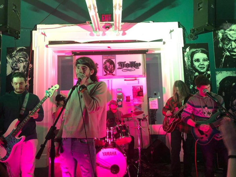 Sticky performed at the Battle of the Bands for a chance to play at Springfest 2019.