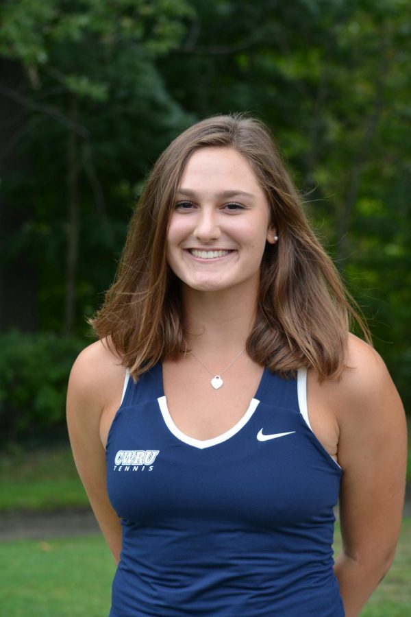 Second-year tennis player discusses interests and extracurriculars