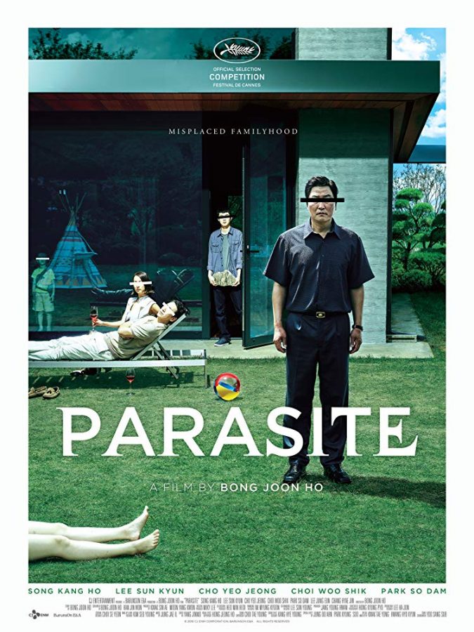 “Parasite,” directed by Bong Joon-Ho, offers an anaylsis of class structures, critquing how the relationship between the upper and lower classes is parasitic. Courtesy of Wikipedia
