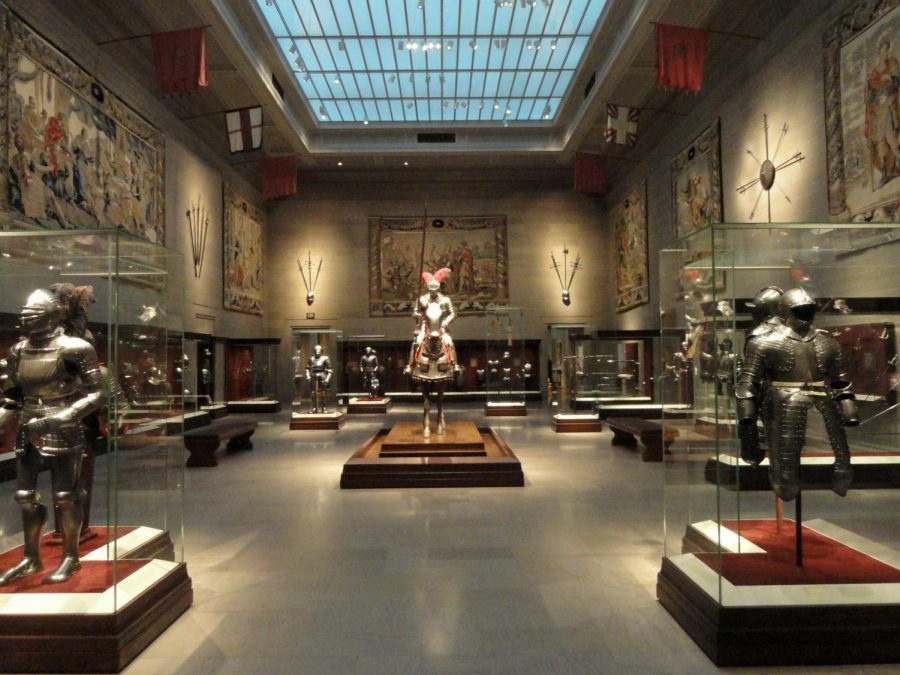 The Armor Court at the Cleveland Museum of Art.