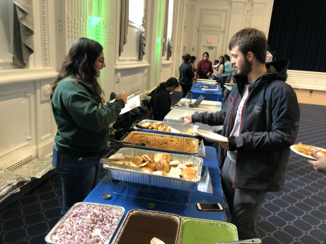 A selection of food on display at Taste of India.