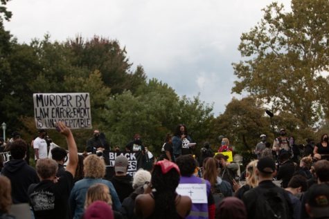 Protest at Wade Lagoon unites those who fight for justice.
