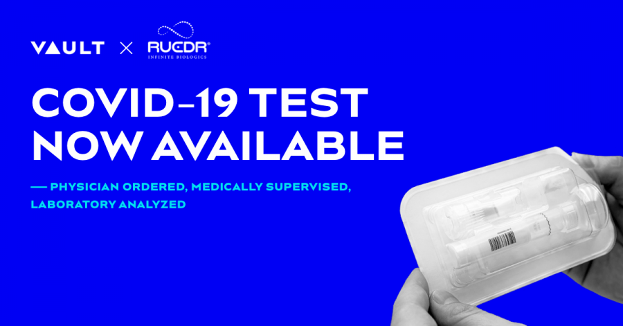 Vault Health, the first FDA Emergency Use Authorization approved saliva test for COVID-19, has a 98% conclusive rate.