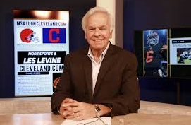 Les Levine broadcasted for over 50 years in Cleveland, calling thousands of high school, college and professional games over that time. 