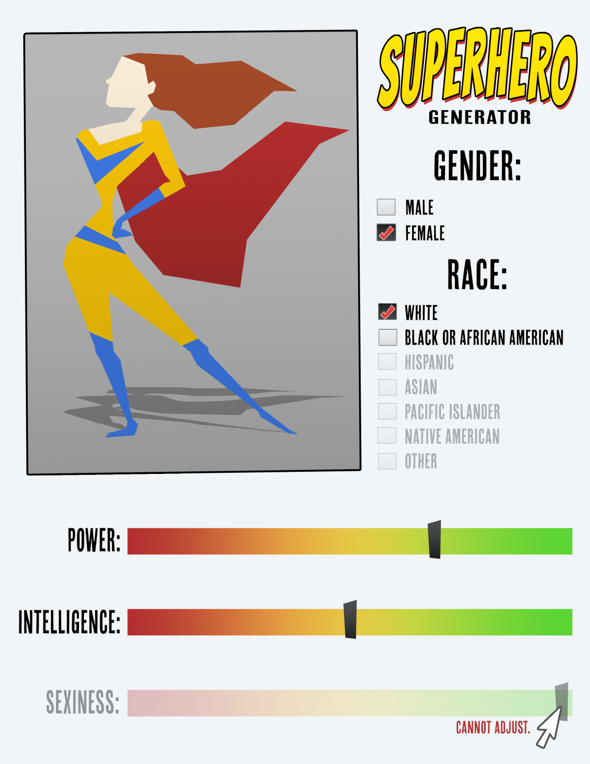 The Problem with Female Superheroes