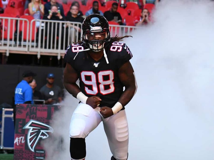 Defensive end Takkarist McKinely was signed by the Browns on March 18 and hopes to bolster the Browns defensive squad.