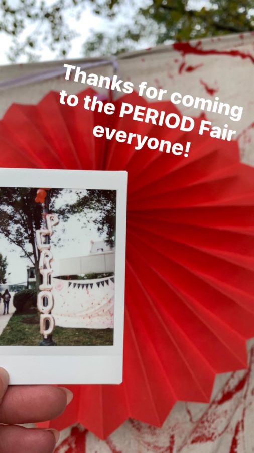 Period Fair came to Thwing with speakers and games for this menstruation celebration