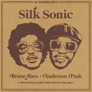 An Evening with Silk Sonic is the debut album of new band Silk Sonic, made up of Bruno Mars and Anderson .Paak.