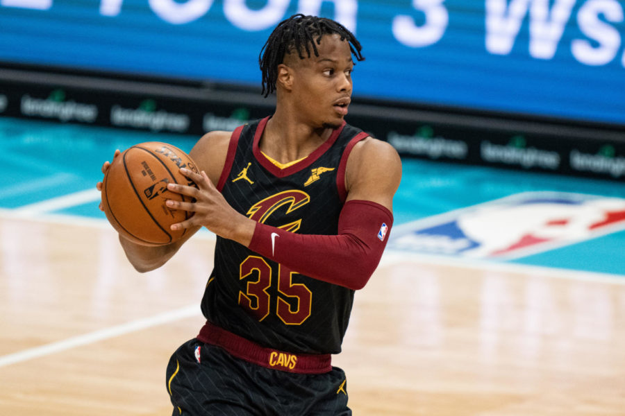 Forward+Isaac+Okoro+%28pictured%29+secured+a+Cavalier+victory+with+a+last-minute+steal+and+game-winning+dunk+against+the+Brooklyn+Nets.+
