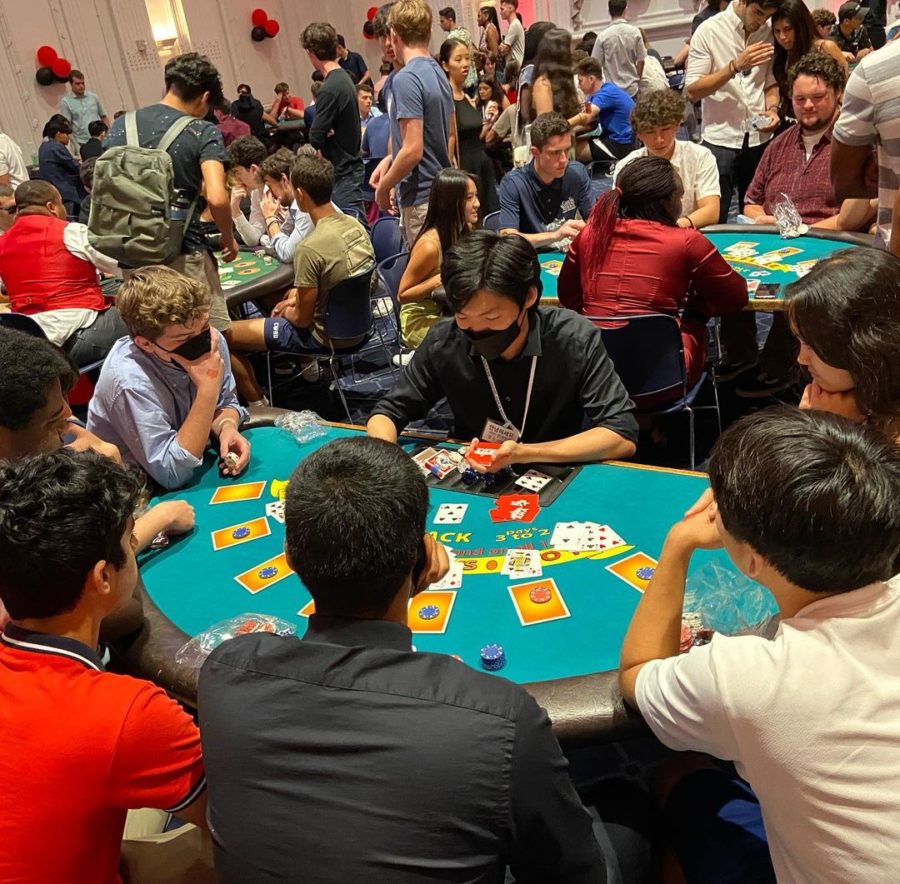 An orientation tradition at CWRU, Casino Night once again welcomed first-years and returning students to an evening of food, friends and fun. 