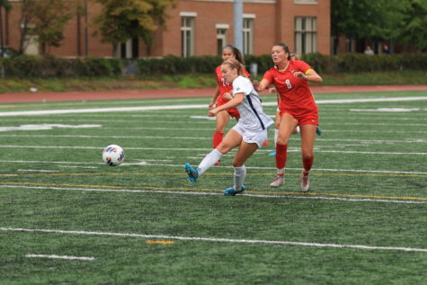 Scoring her first goal of the season, fourth-year Helina VanBibber (pictured) secured CWRU a 2-0 advantage in their game against Otterbein University.